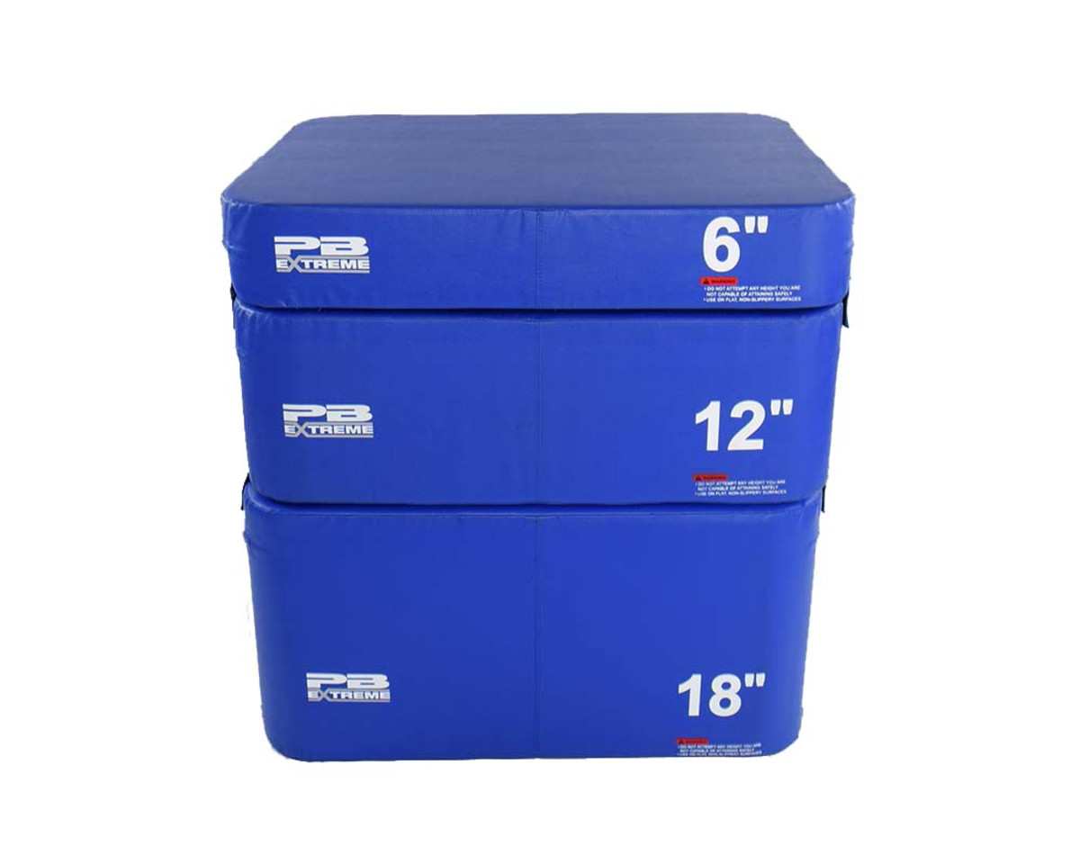 PB Extreme Soft Plyo Box blue - set of 3 (15/30/45 cm)