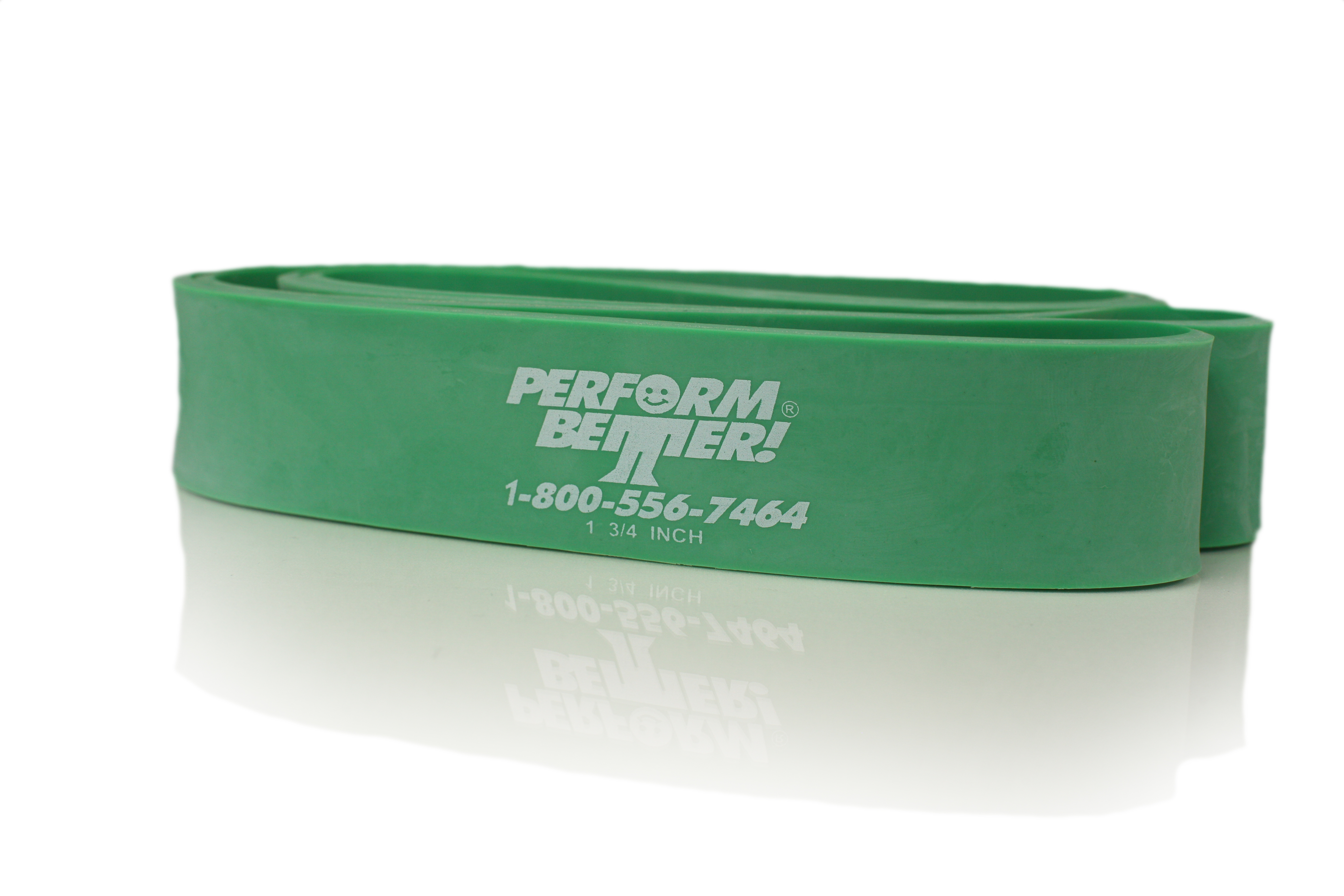 Superbands - 3.8 cm wide, 32.5 kg, green (5mm thick)