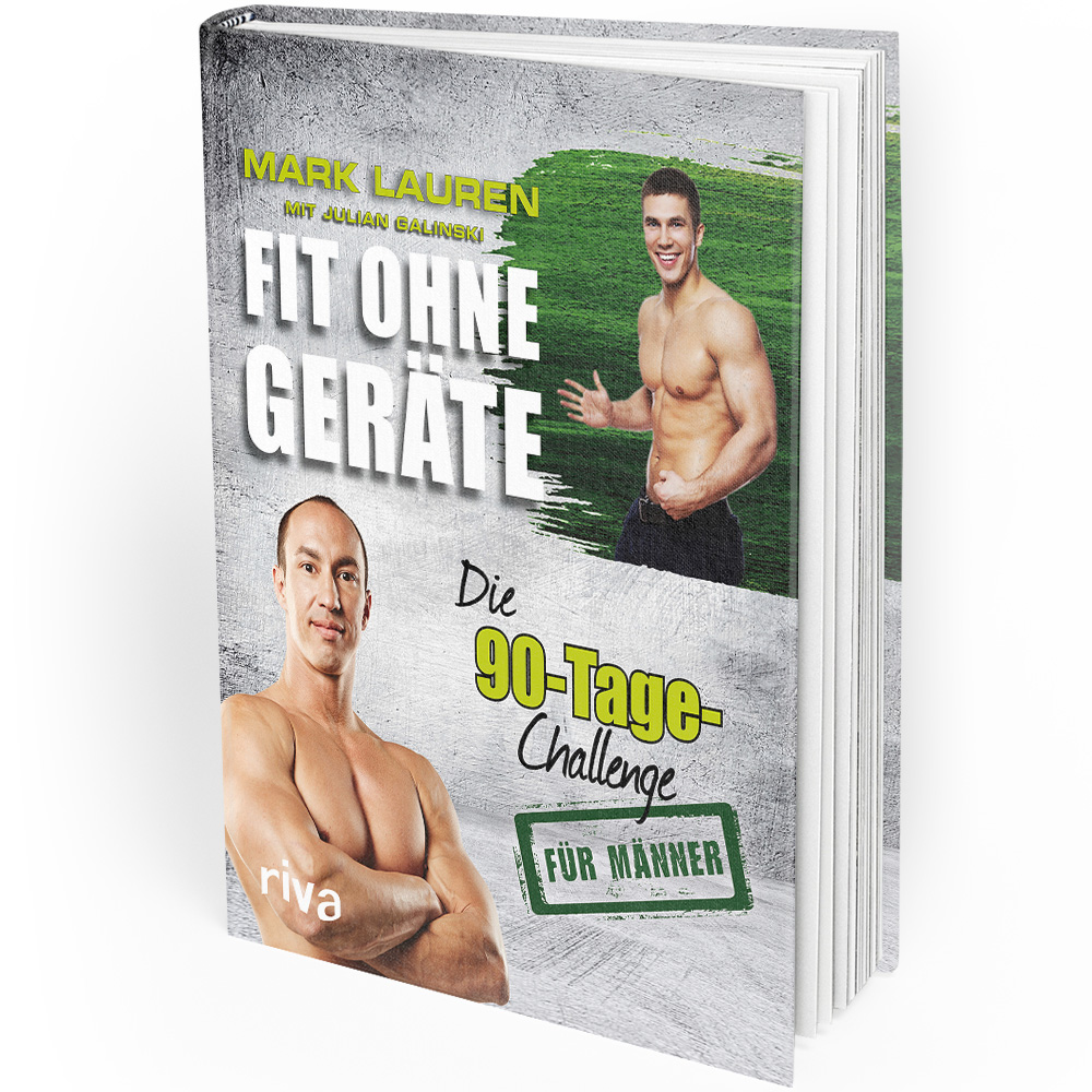 Fit without equipment - The 90-day challenge for men (book)