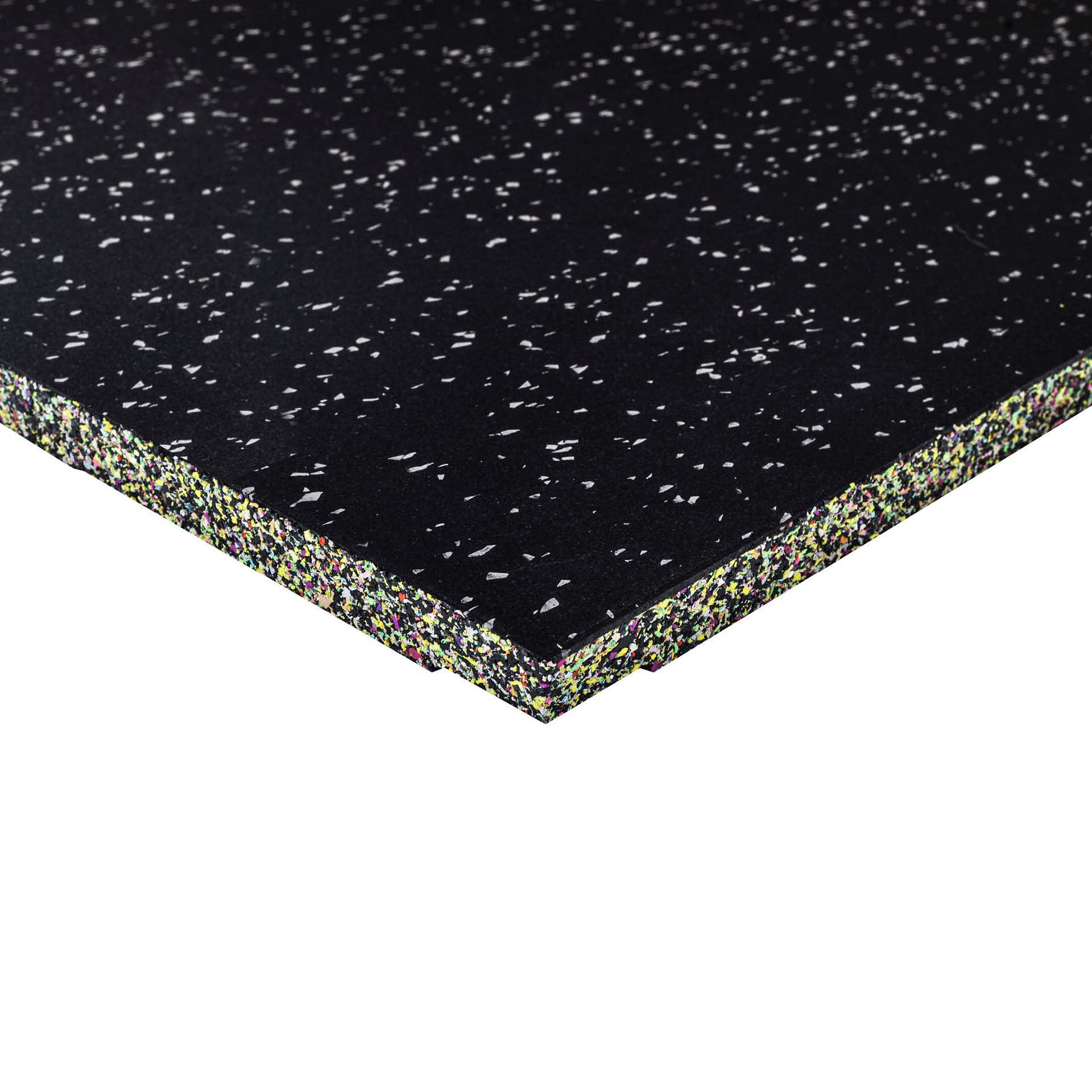 R+T Connect rubber mat 1x1m / 20mm (CROSSED / 25% light gray)
