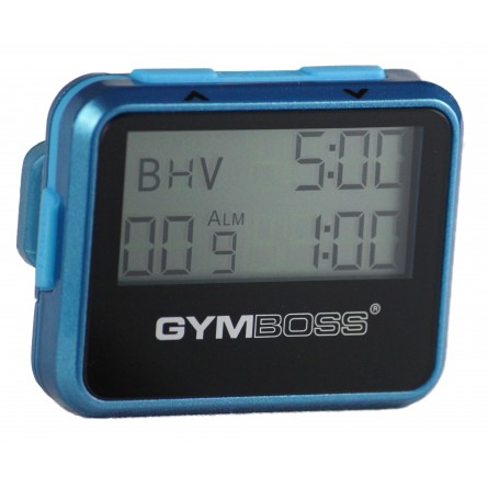 Gymboss® Intervall Timer - metallic blau