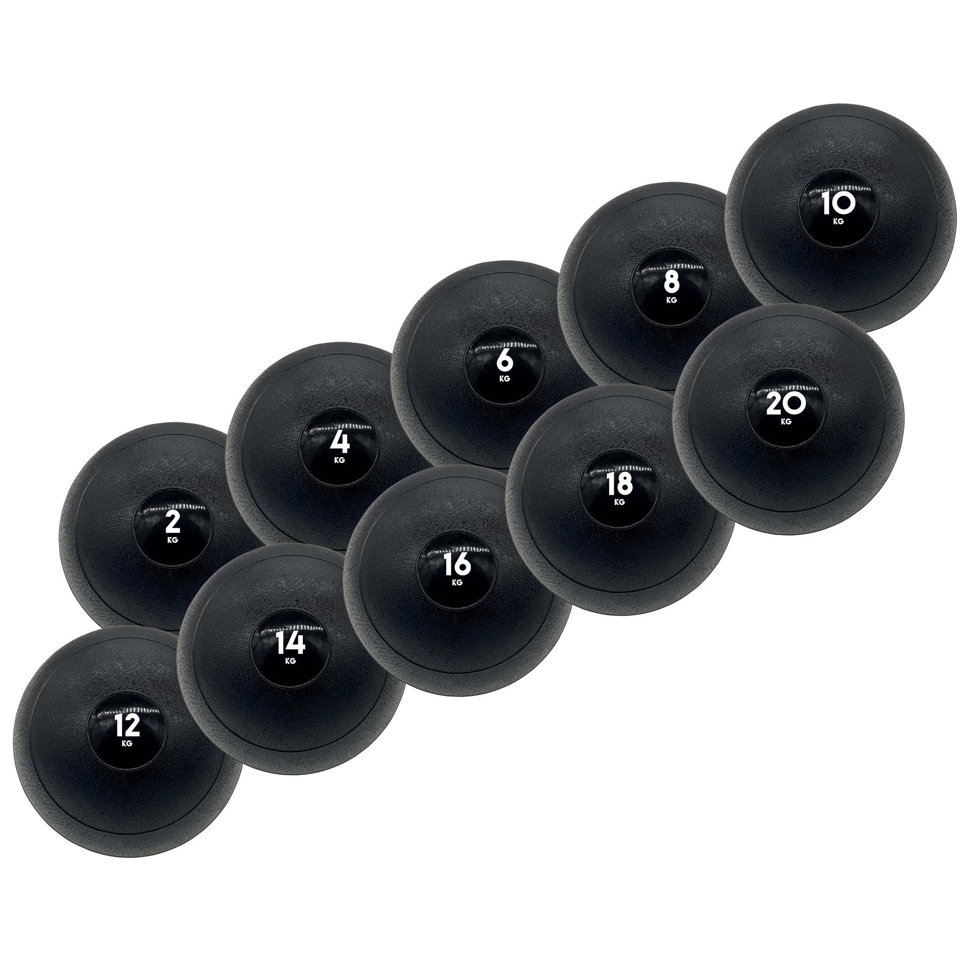 PB Speed Jam Ball Schwarz 2-20 kg (Set)