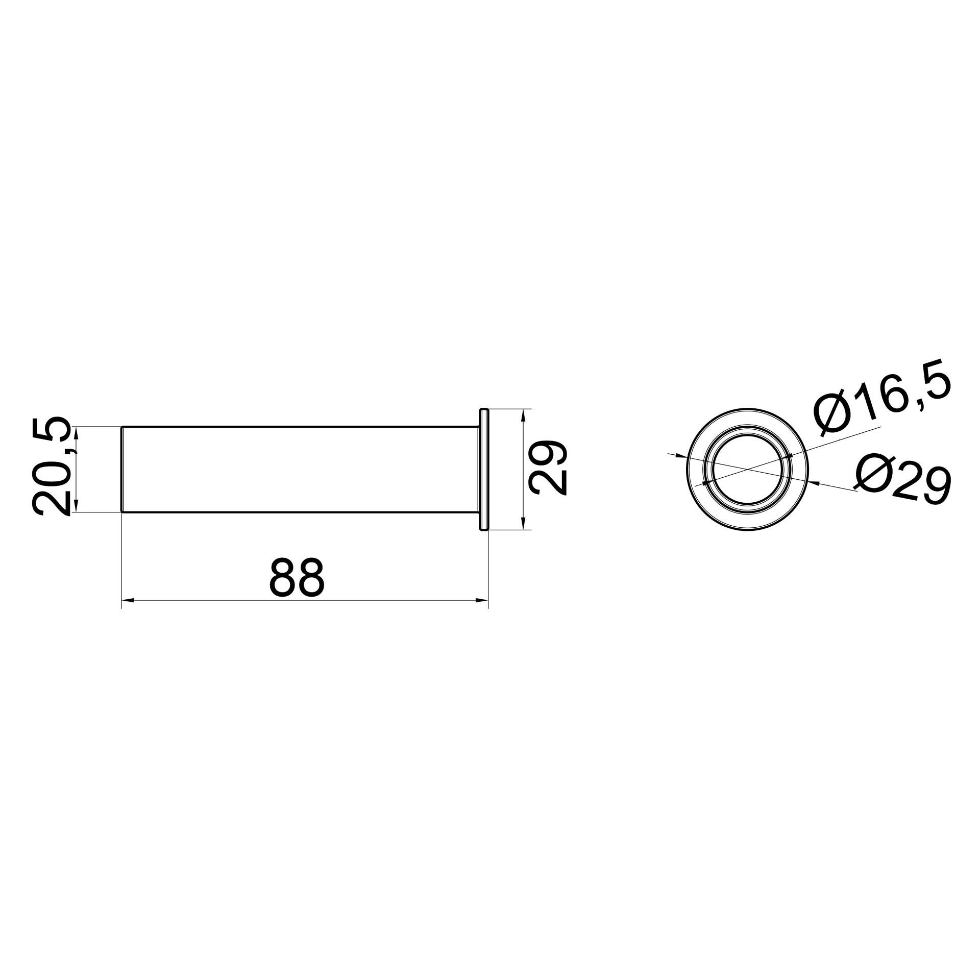 PUSH n PULL adapter sockets set of 4