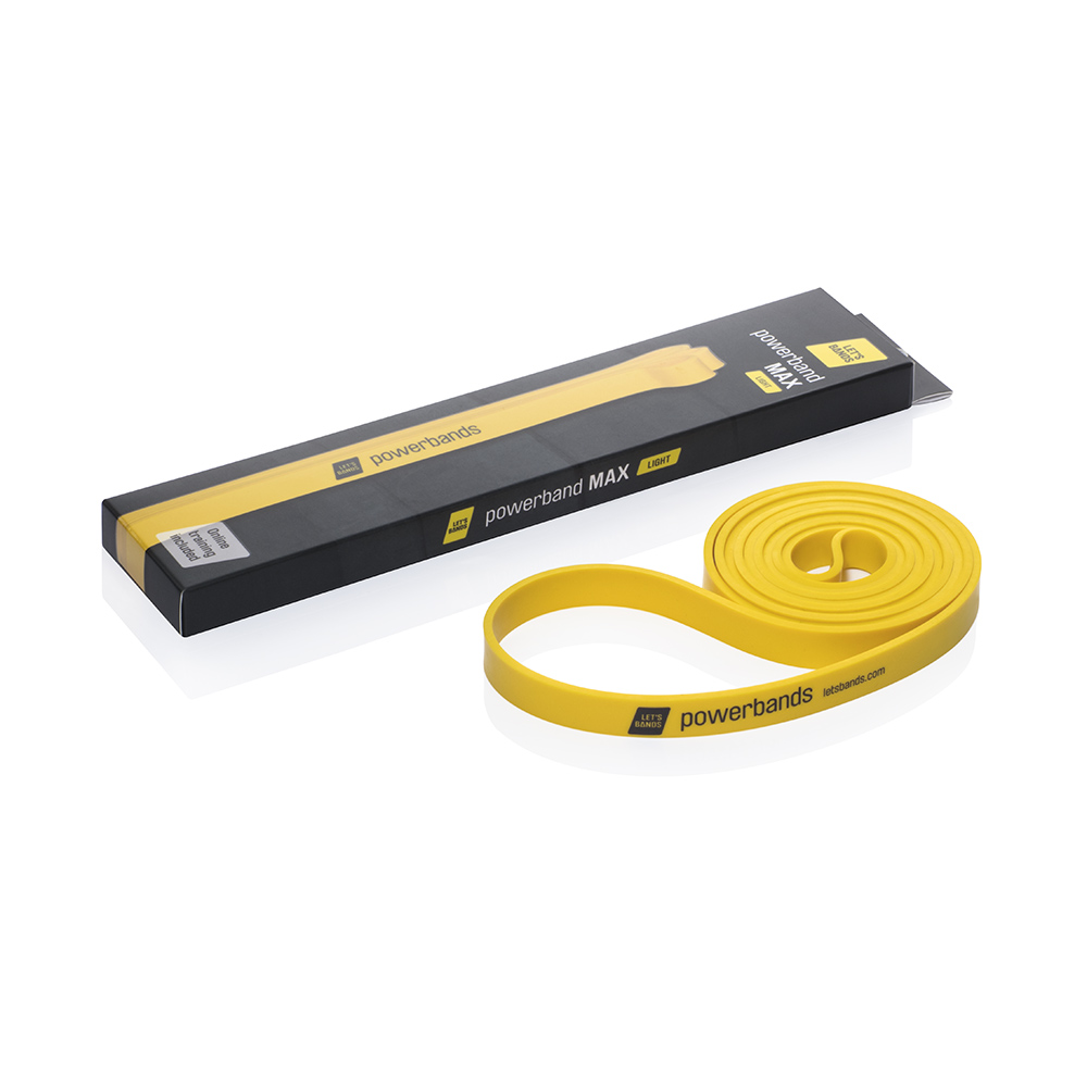 Let's Bands powerband Max Yellow (light)