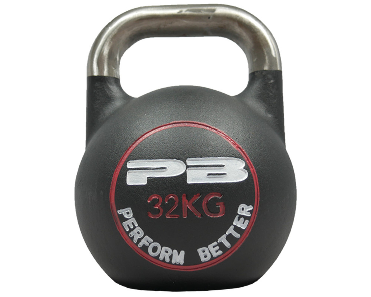 PB Competition Kettlebells - Black/Red 32 kg