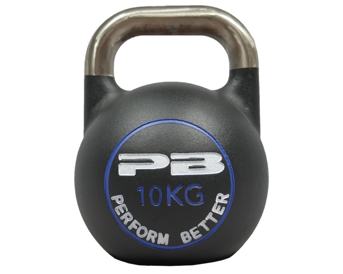 PB Competition Kettlebells - Black/Light Blue 10 kg