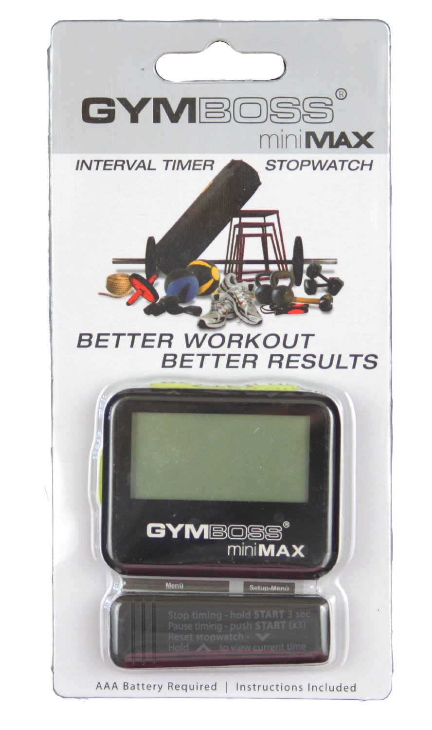Gymboss® miniMax Intervalltimer 