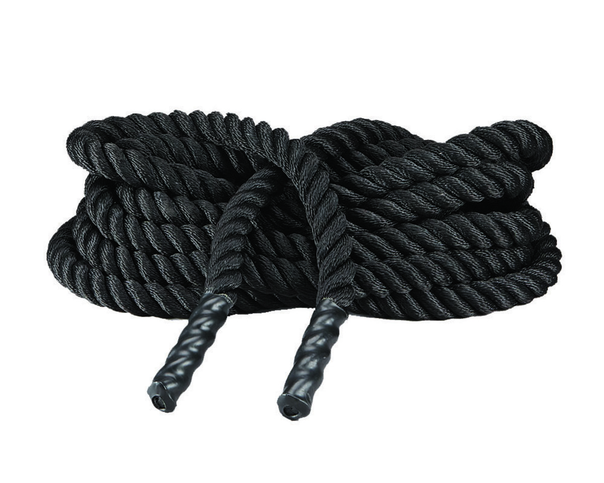 Training Rope - 15m x 38 mm, 12 kg (black)