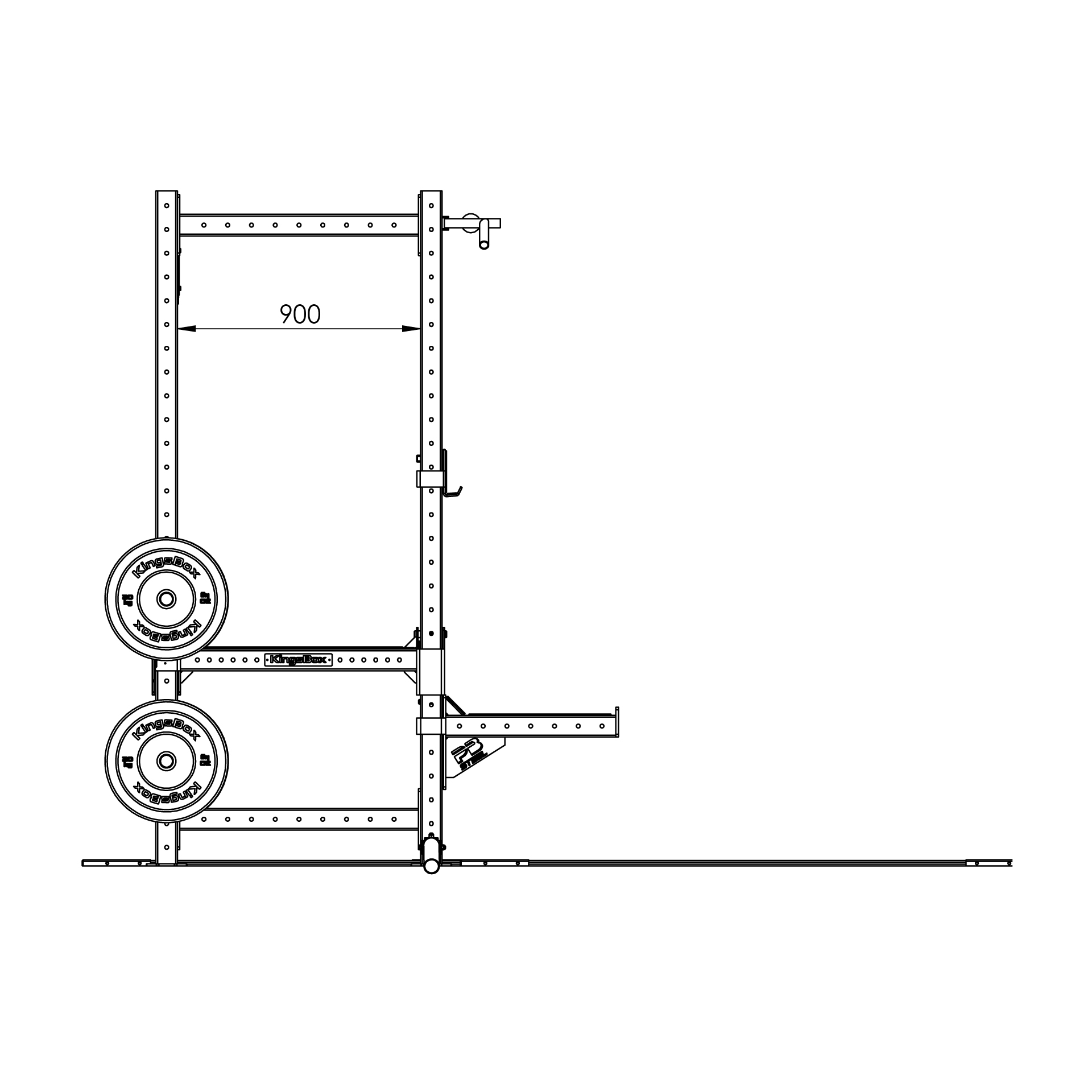 PB Steel Fitness RACK