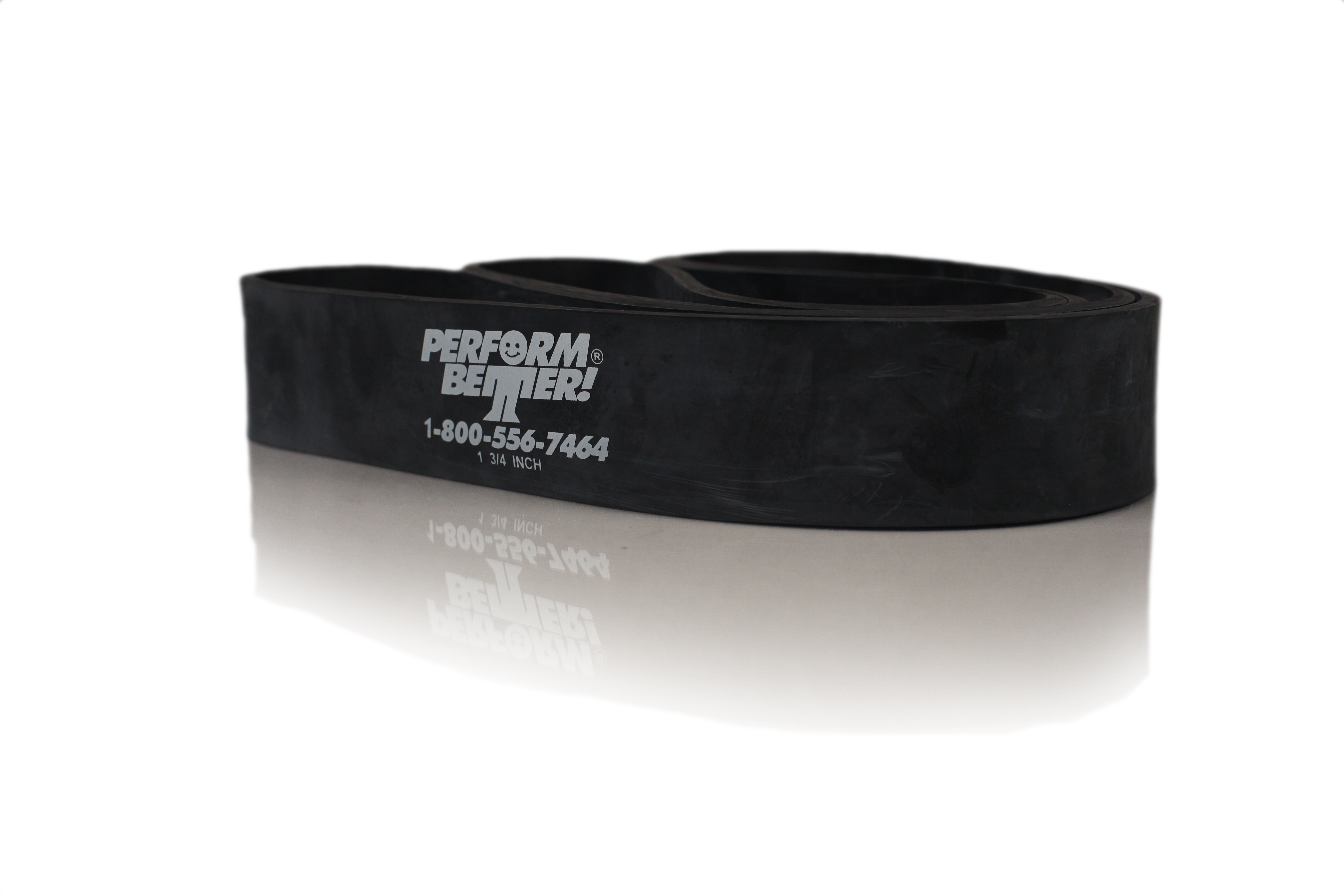 Superbands - 4.5 cm wide, 35 kg, black (5mm thick)