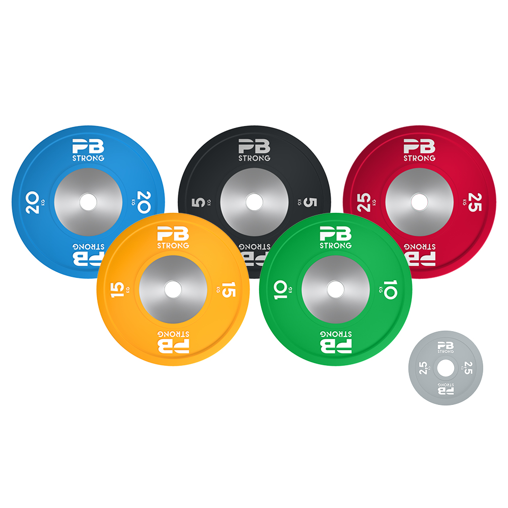 PB Strong competition weight plate (pcs) black 5 kg