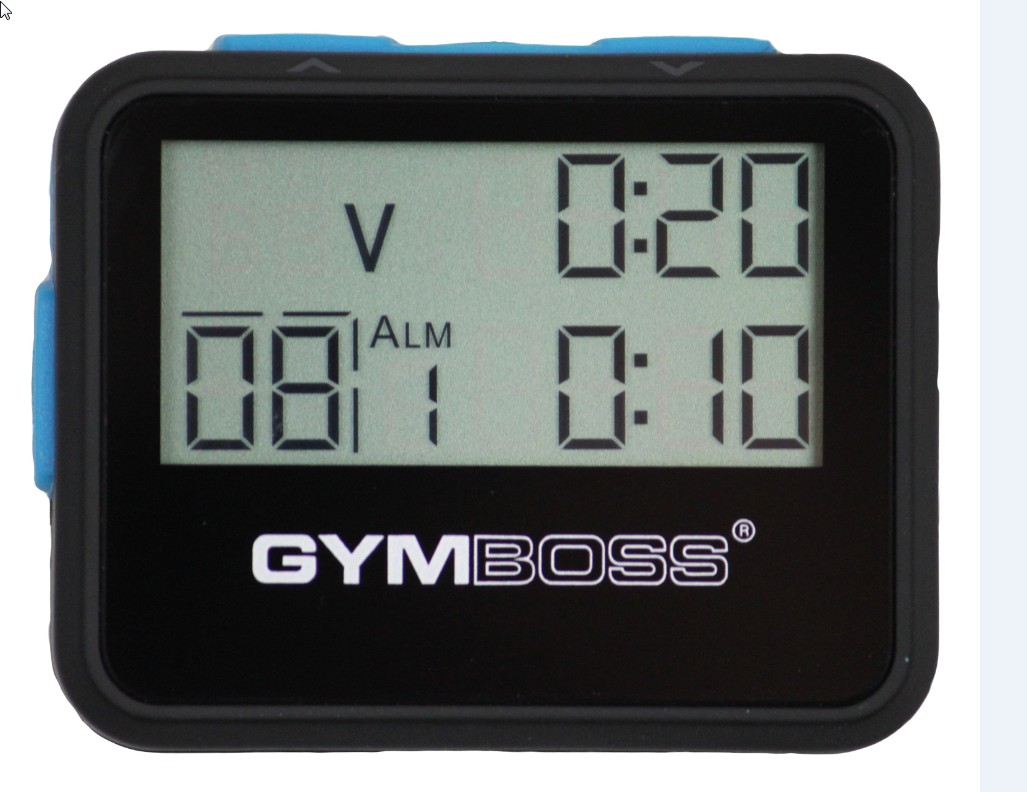 Gymboss® Intervall Timer - schwarz/blau