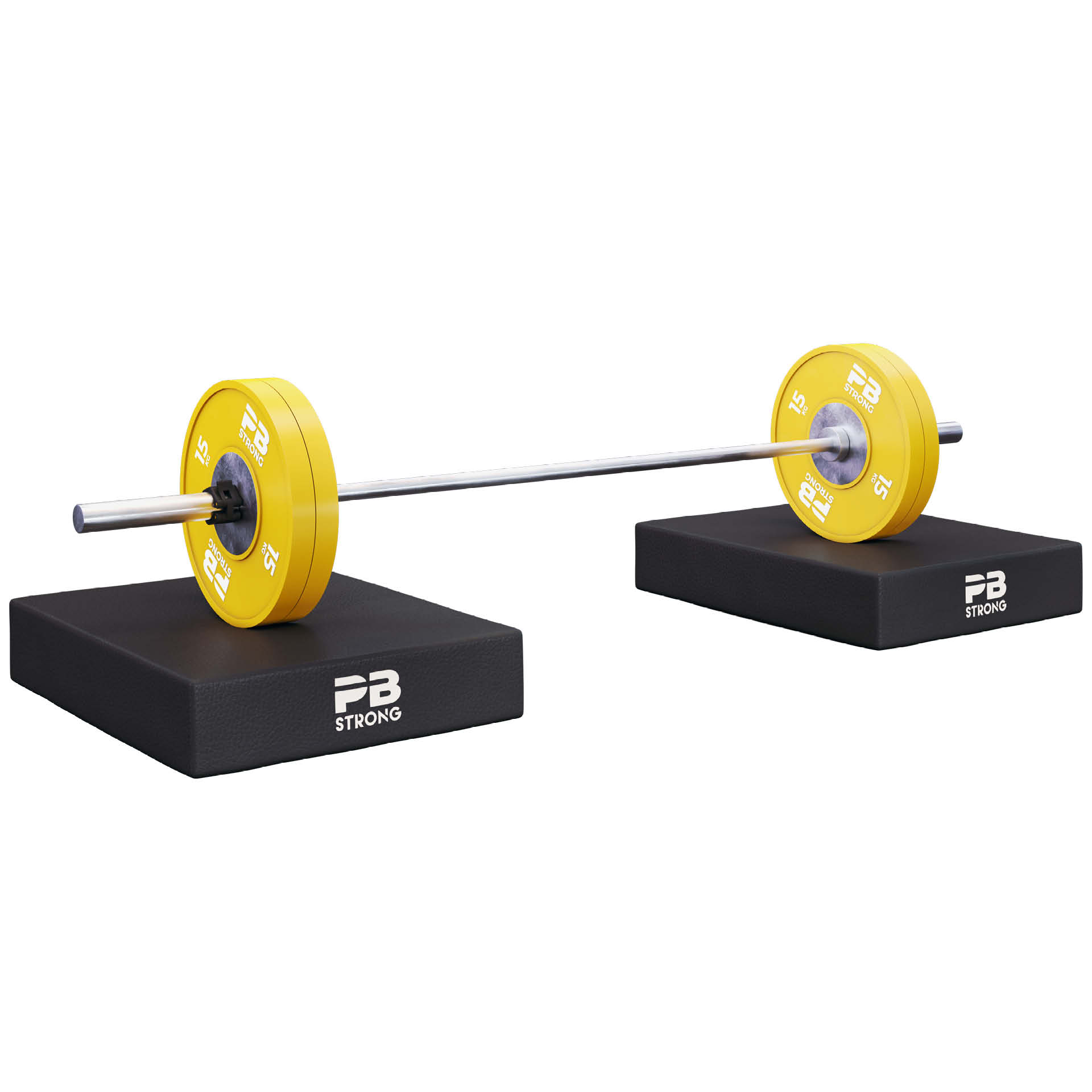 PB Strong Drop Pads Barbell Training Drop Mat Pair