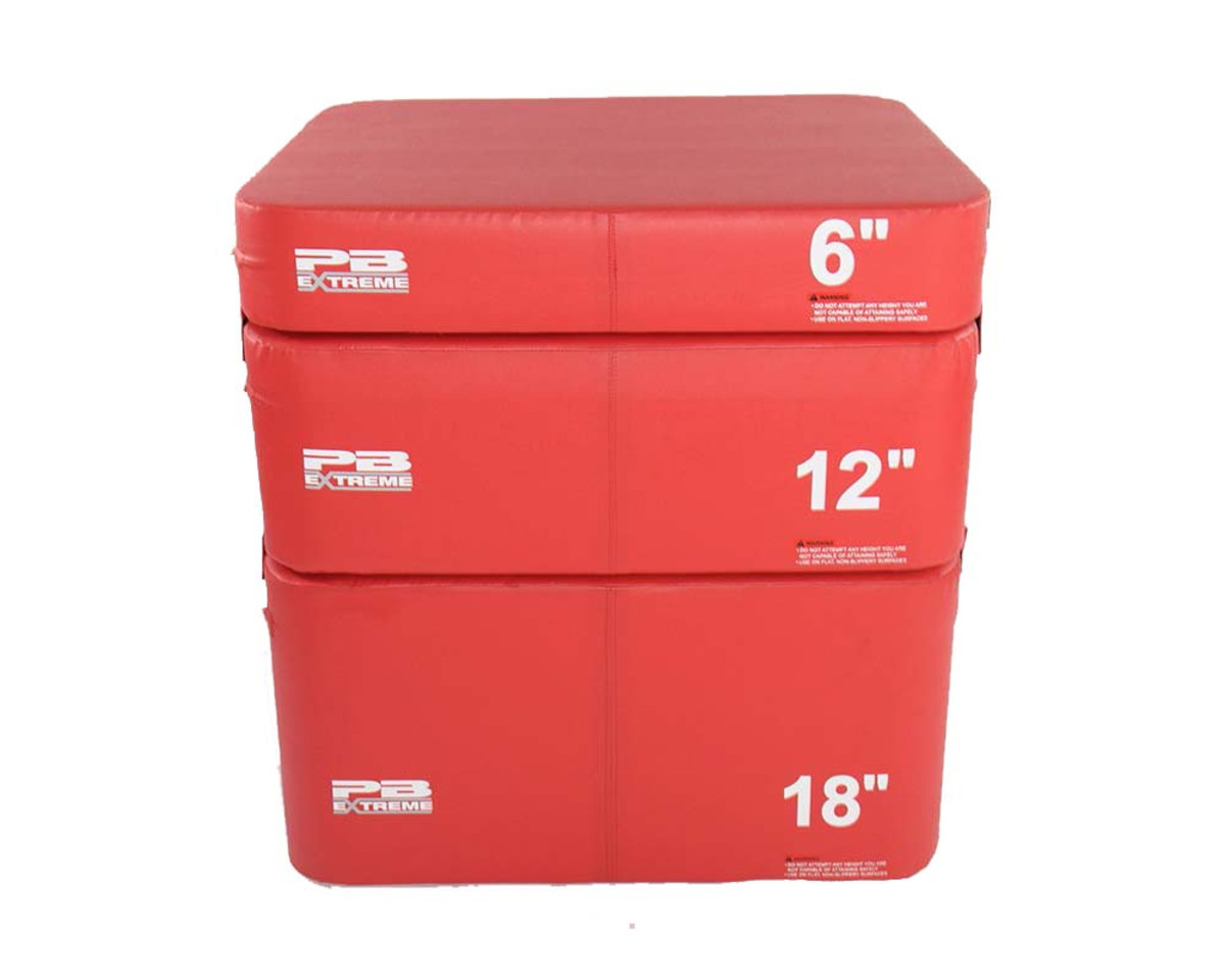 PB Extreme Soft Plyo Box rot - 30 cm - einzeln
