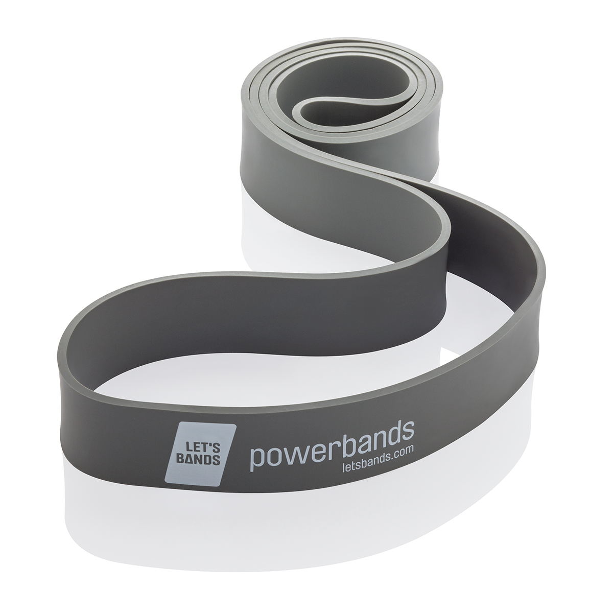 Let's Bands powerband Max Gray (ultra strong)