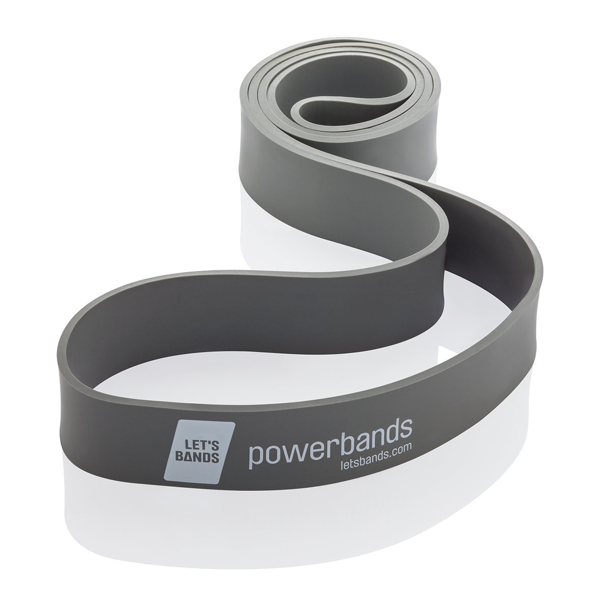 Let's Bands powerband Max Grau (ultra stark)