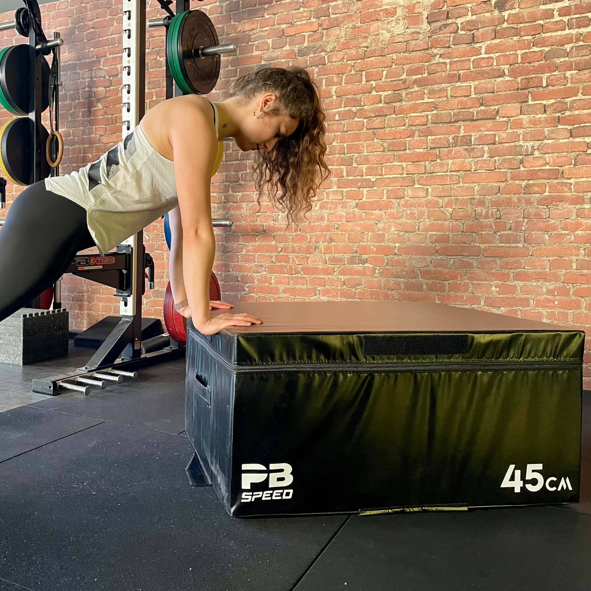 PB Speed Soft Plyo Box schwarz - 45 cm - einzeln