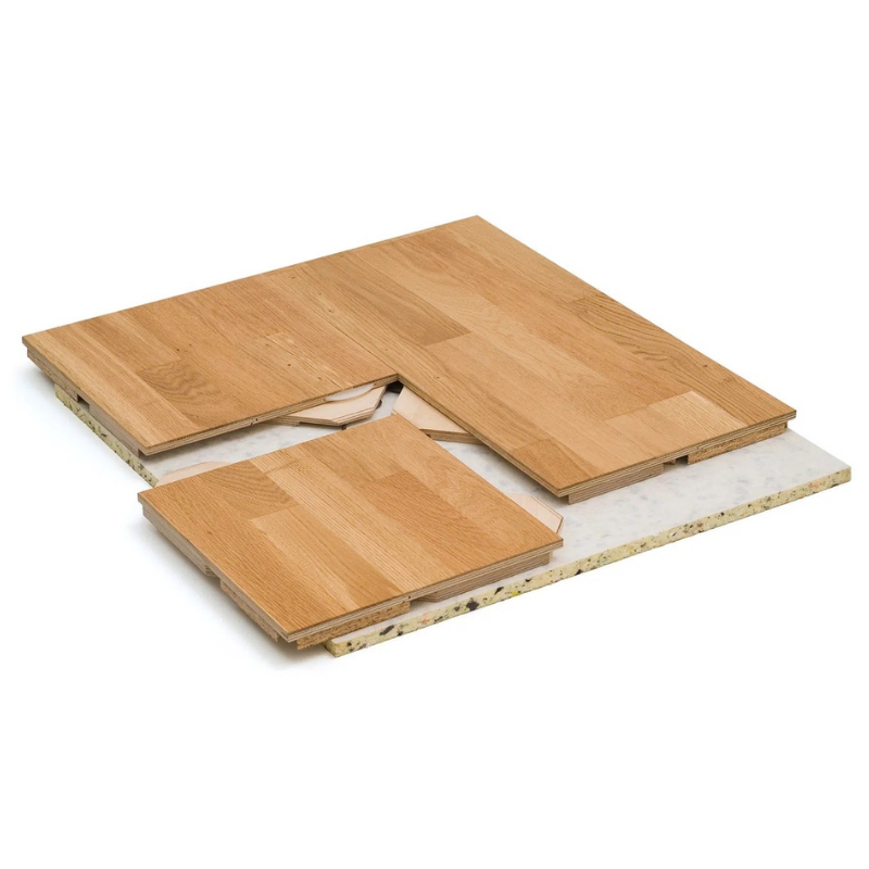 Mobile sports parquet flooring real wood - Oak Rome 20 (474m²)