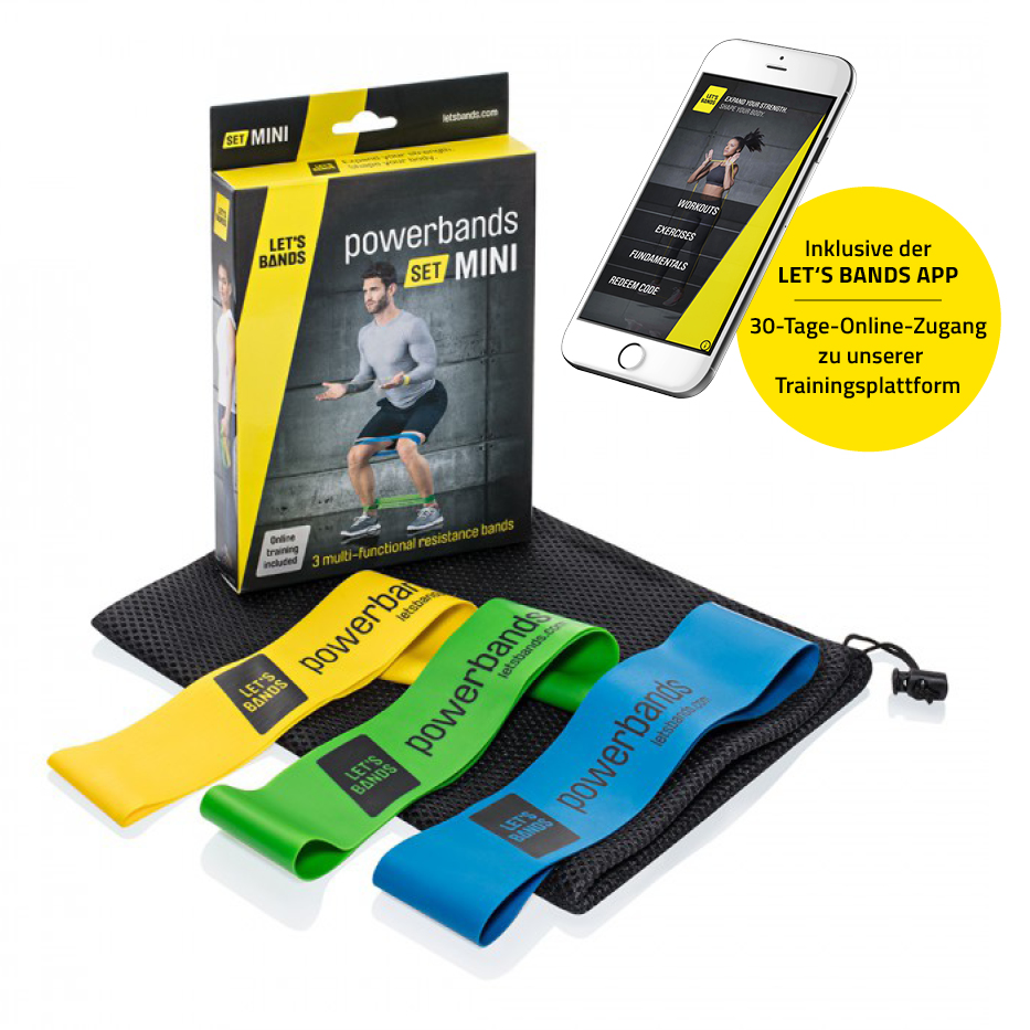 Let's Bands powerbands SET MINI