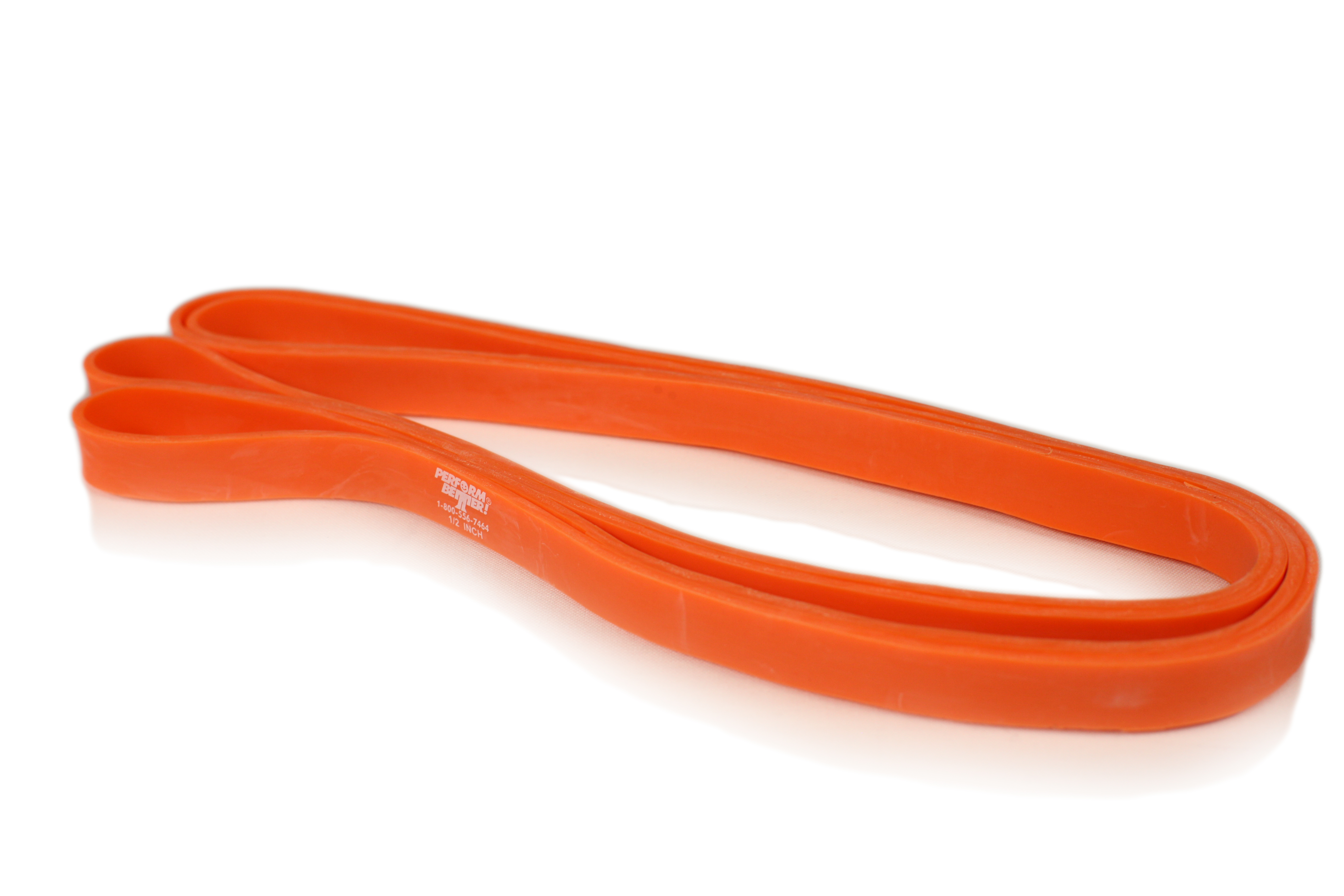 Superbands - 0.6 cm wide, 6 kg, orange 5mm thick