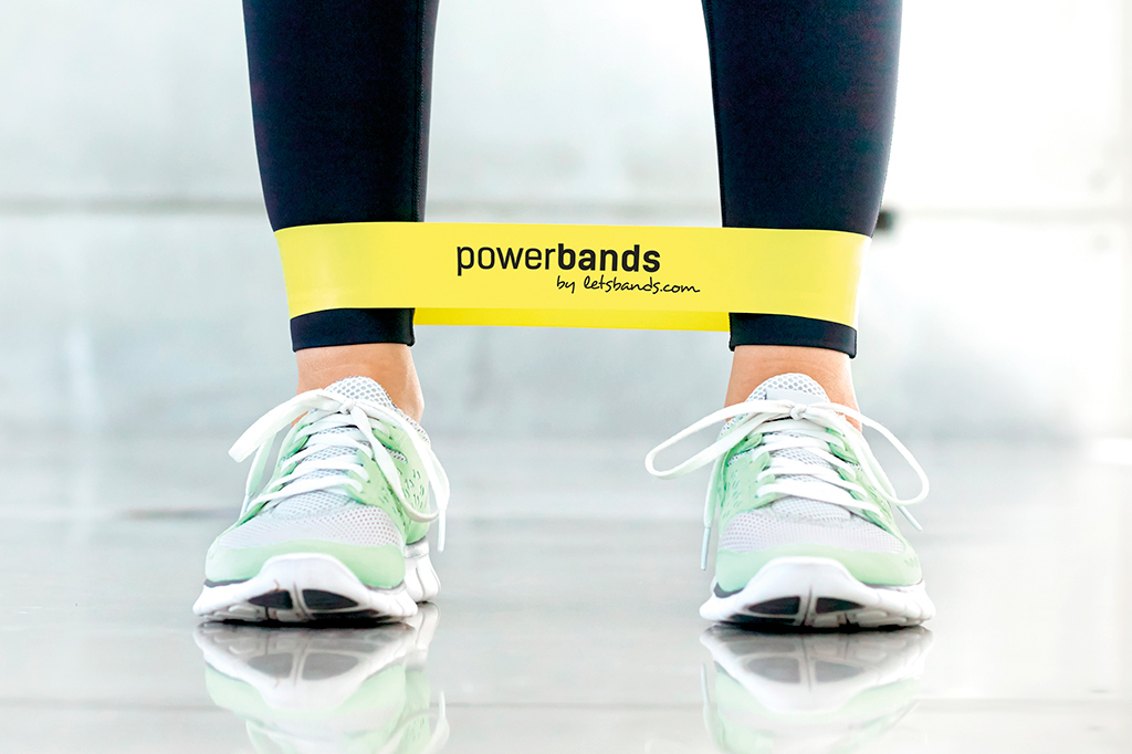 Let's Bands powerband Mini Gelb (leicht)