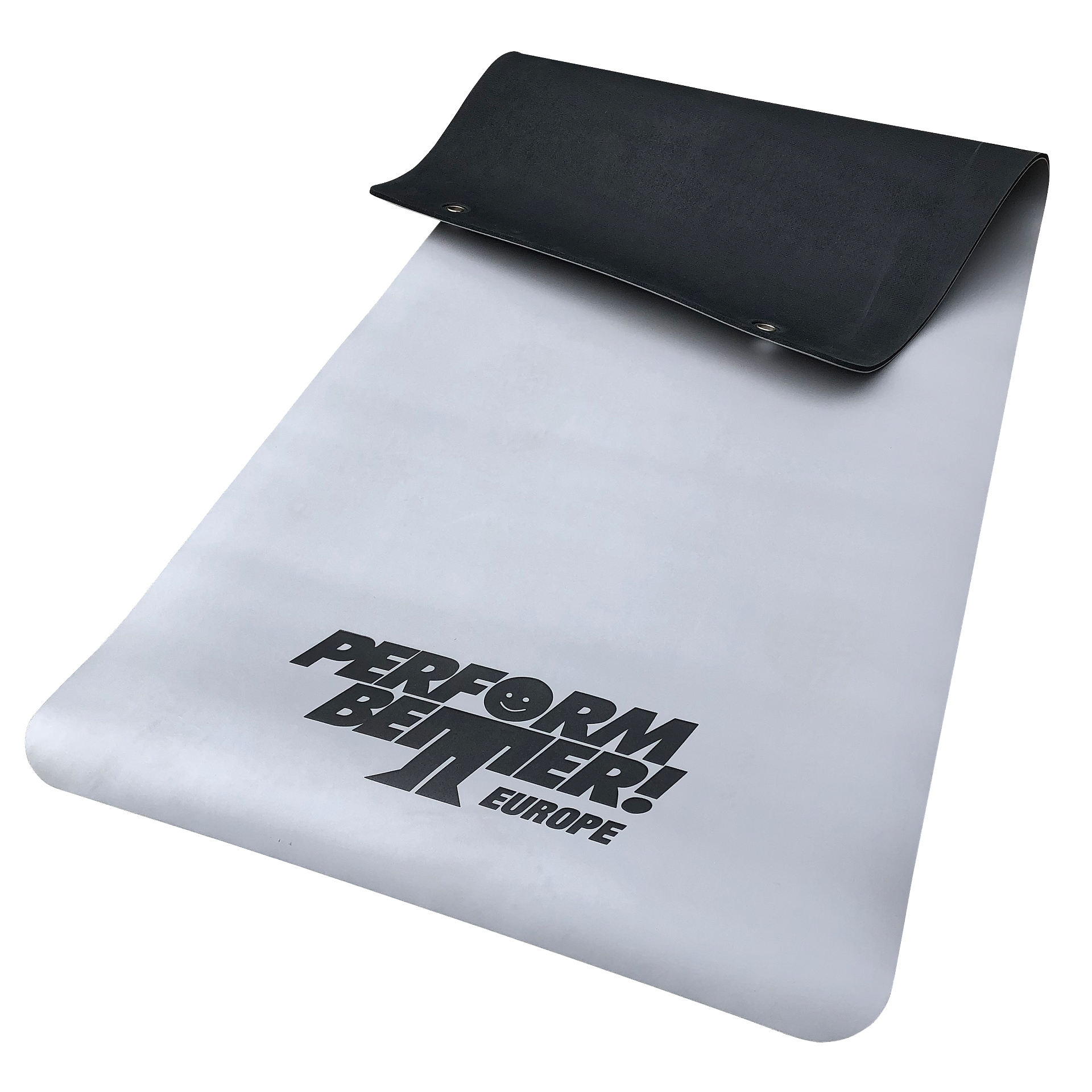 PB Fitness Mat 1.4m Grey with Eyelets