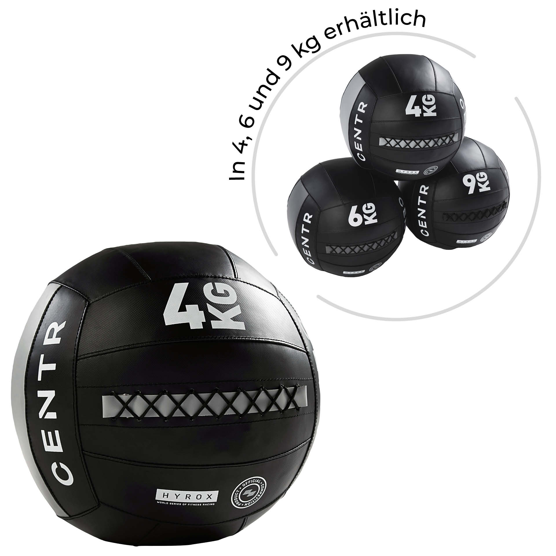 CENTR x HYROX Competition Wall Ball - 4 kg