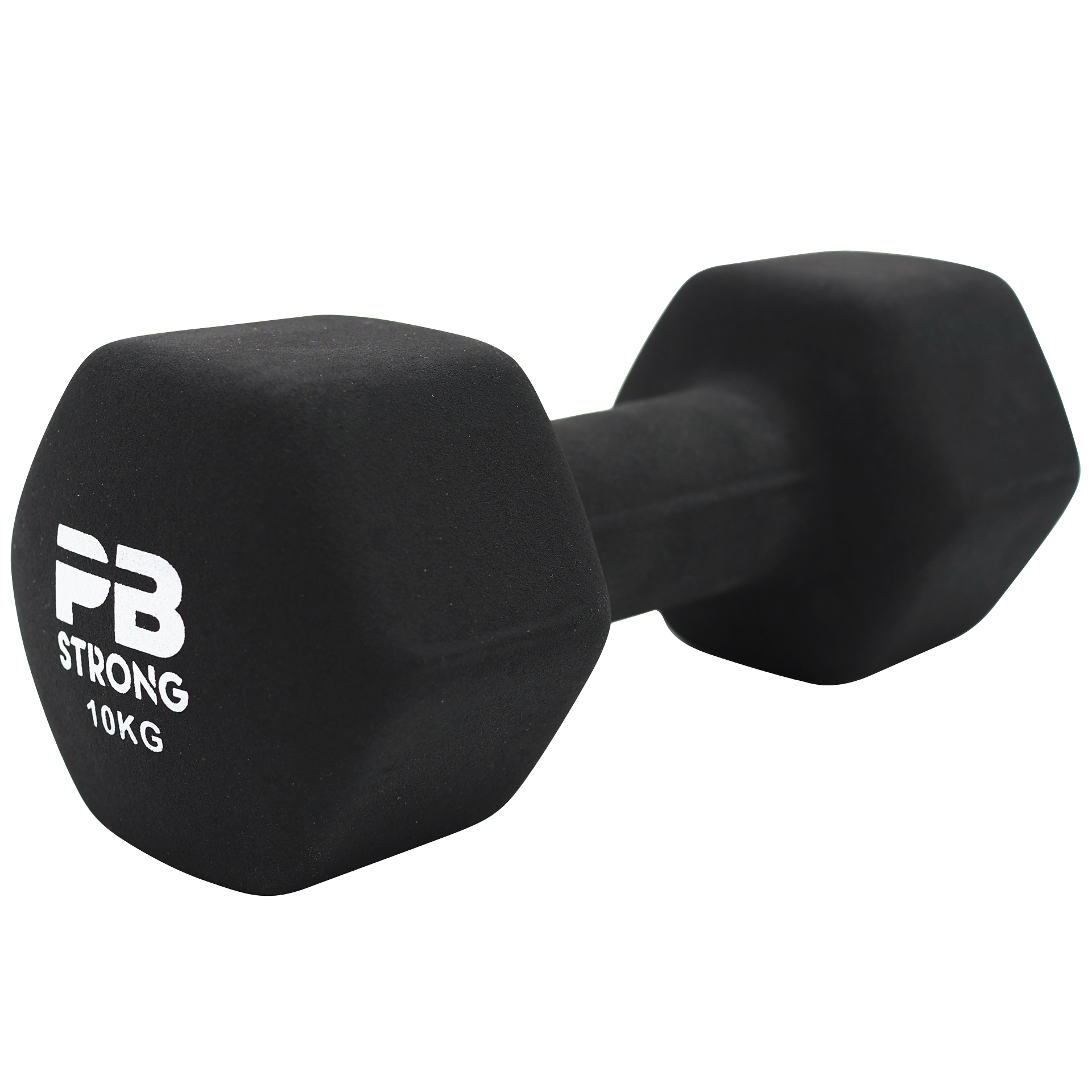 PB Strong Neoprene Dumbbell Black (pcs) 10 kg