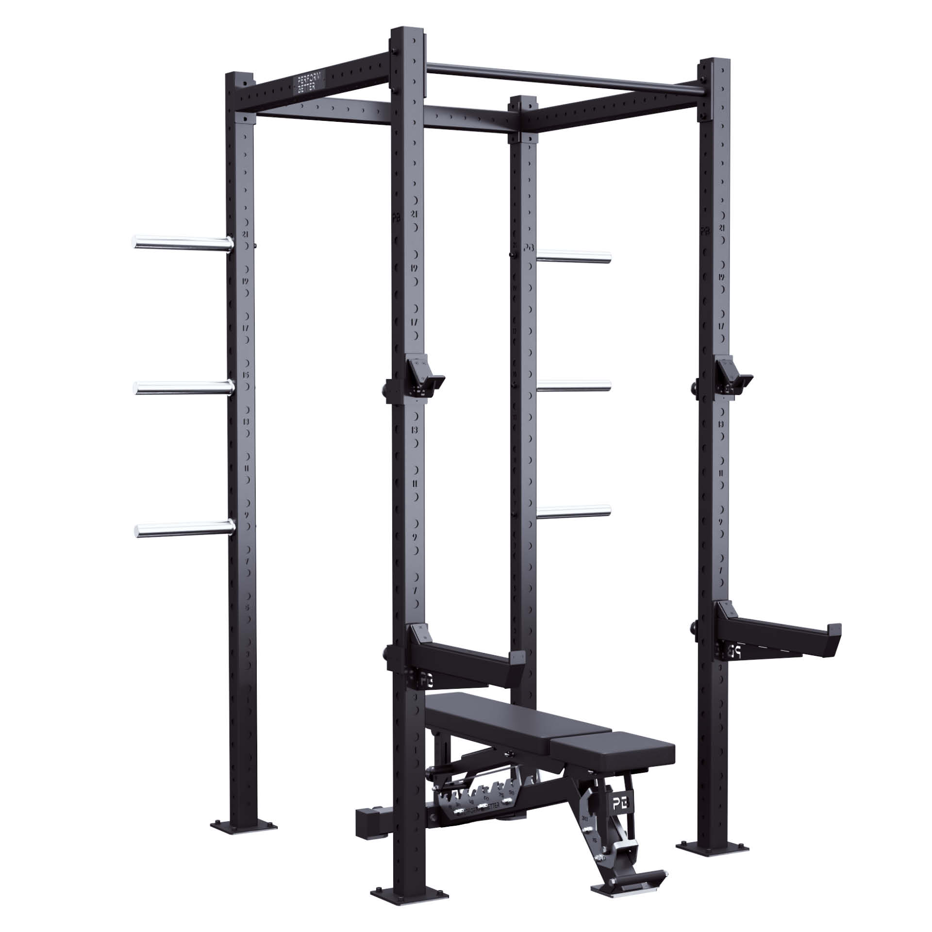 Perform Better Fullrack inkl. Safety Spotter und Jcups (Set) Perform Better Fullrack inkl. Safety Spotter und Jcups (Set)