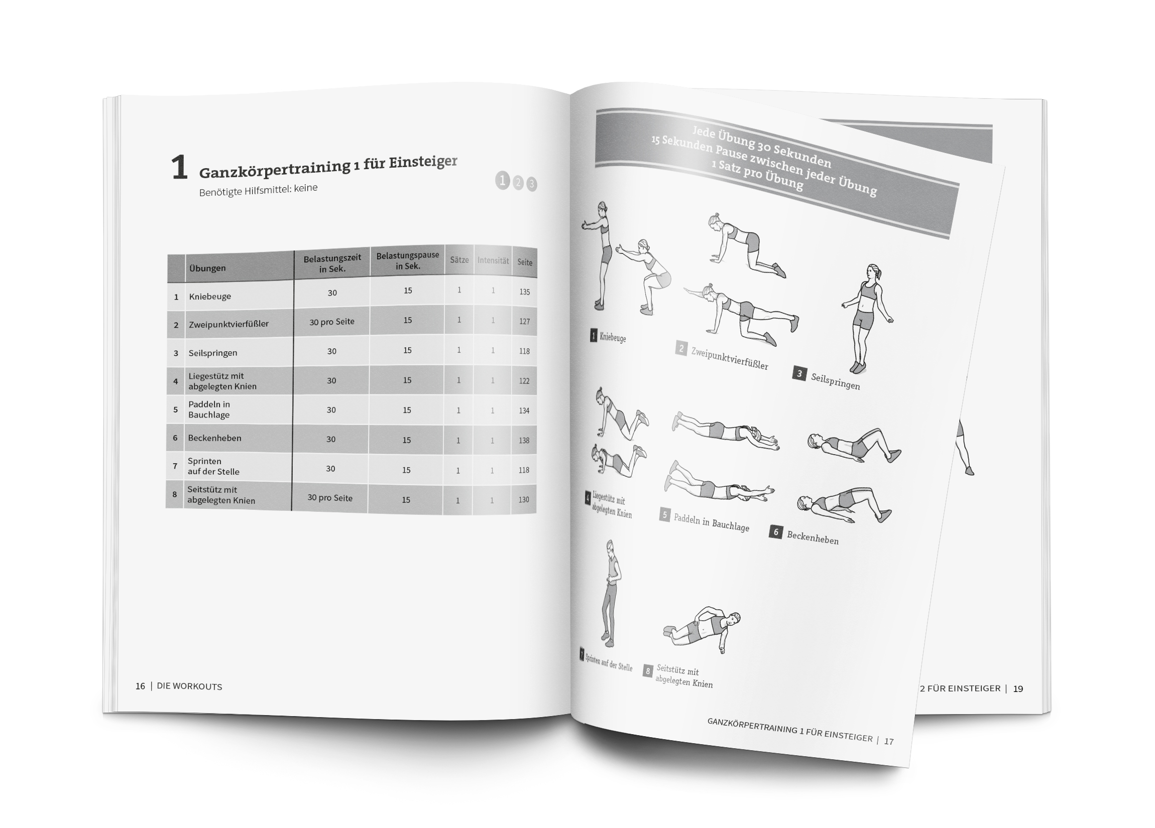 50 Workouts - Fit in 7 Minutes (Book)