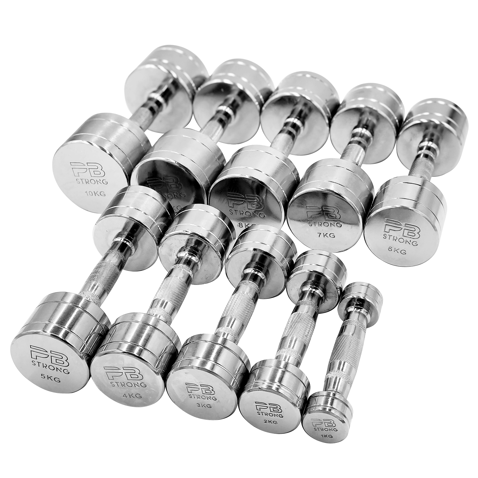 PB Strong Chrome Dumbbell 1 kg (pcs)