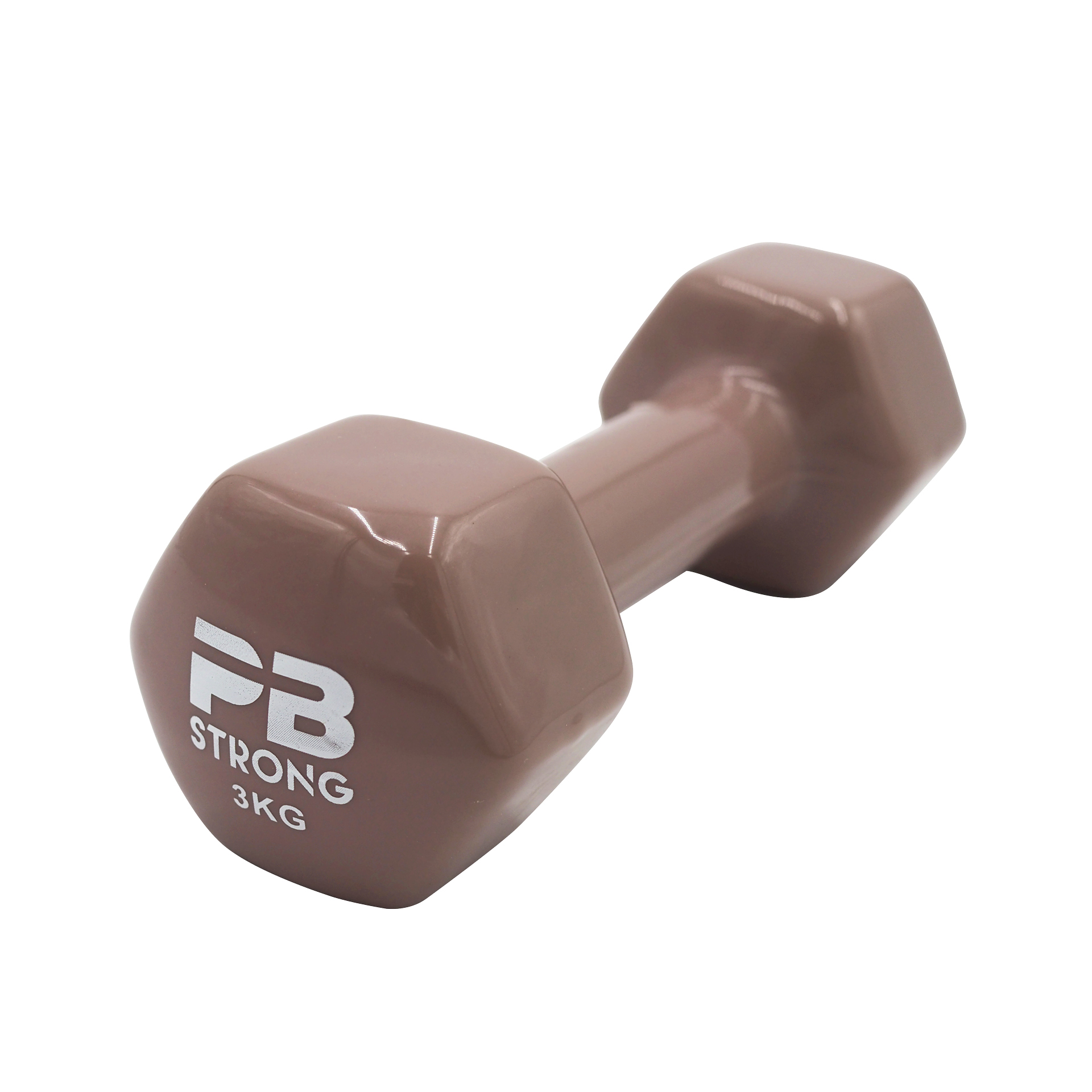 PB Strong Vinyl Dumbbell Rose (pcs) 3 kg