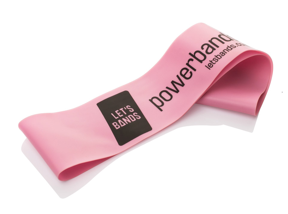 Let's Bands powerband Mini light pink (leicht)