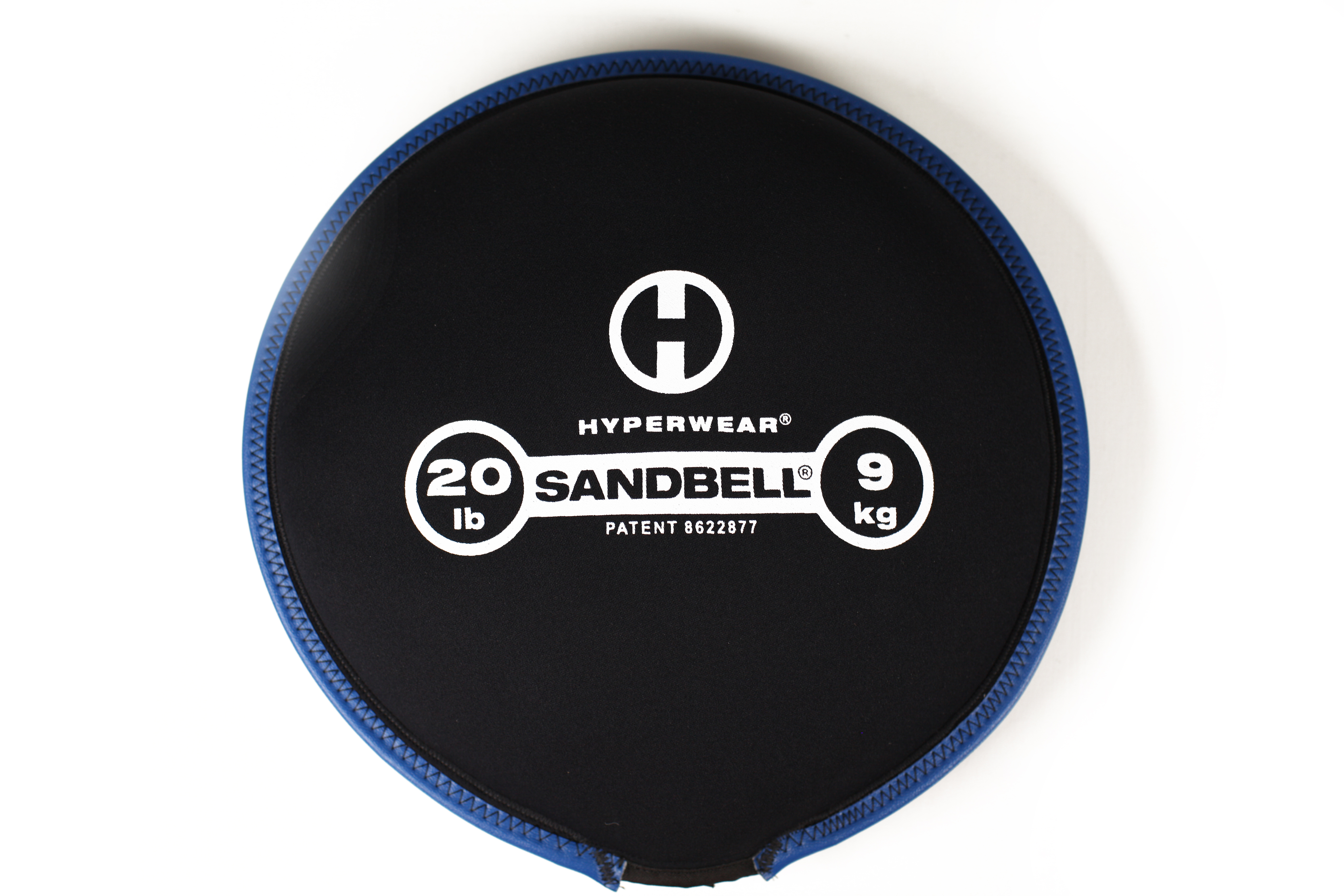 Sandbell weight 20 lbs. (9.1 kg)