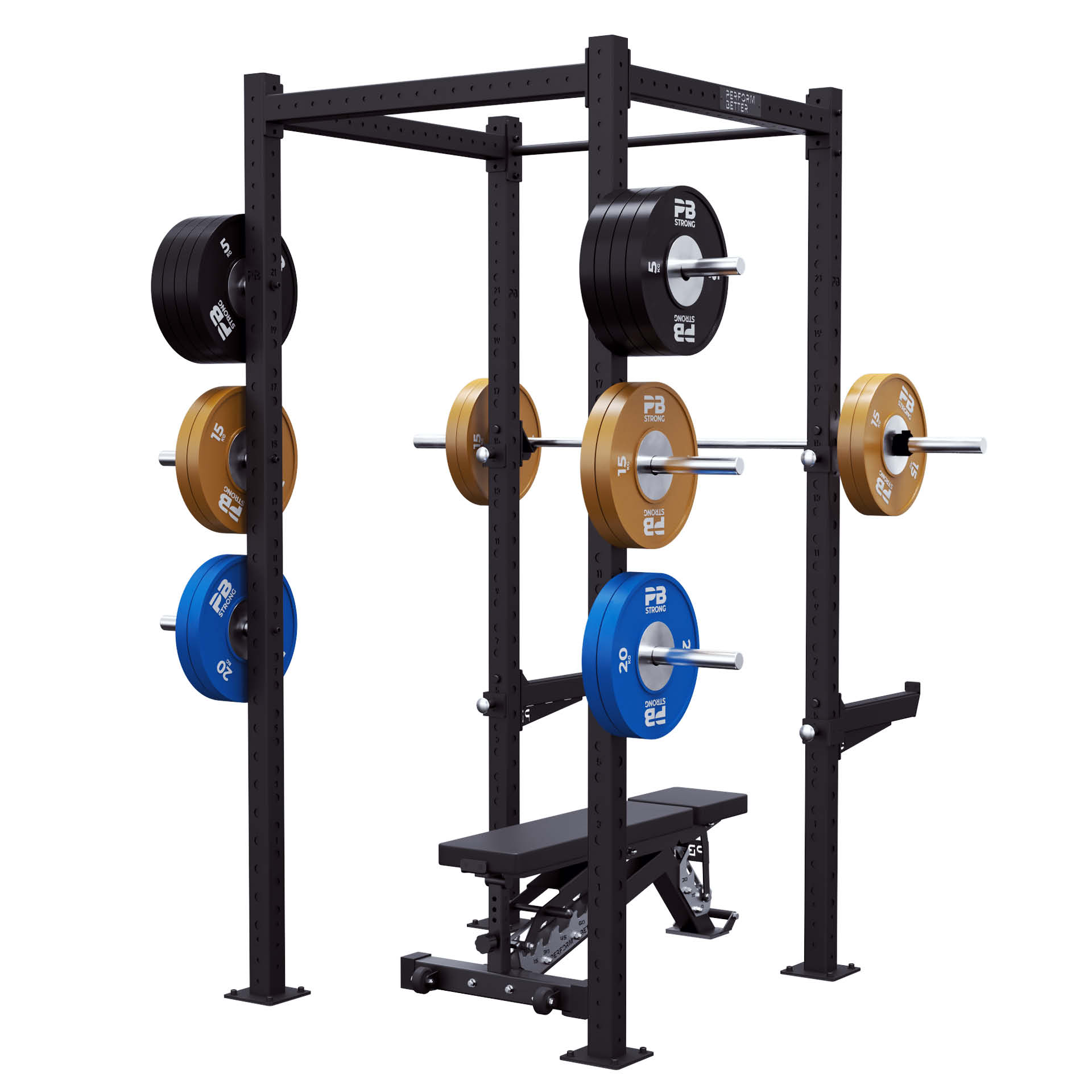 Perform Better Fullrack inkl. Safety Spotter und Jcups (Set) Perform Better Fullrack inkl. Safety Spotter und Jcups (Set)
