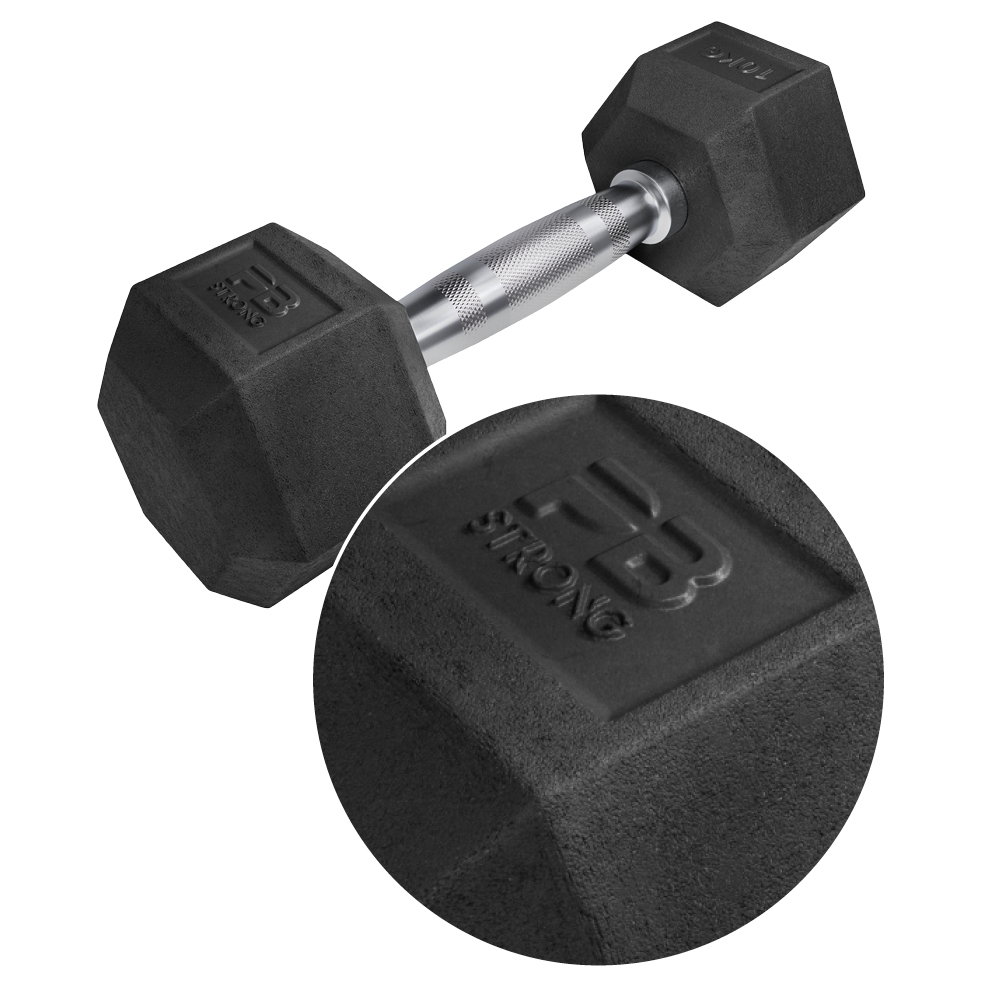 PB Strong Hexhantel (Stk) 10 kg PB Strong Hexhantel (Stk) 10 kg
