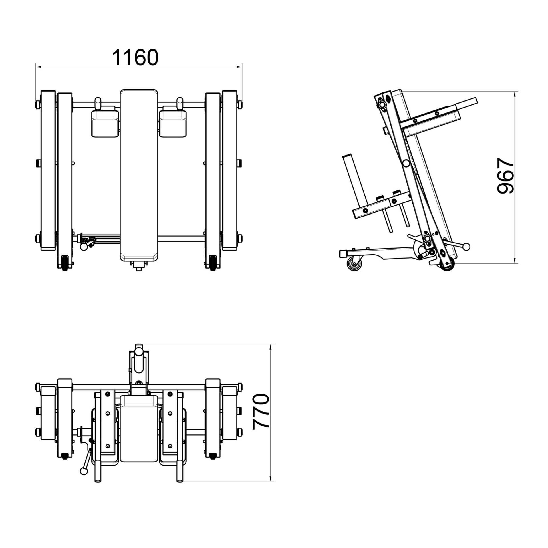 PUSH n PULL Squat Attachment PUSH n PULL Squat Attachment