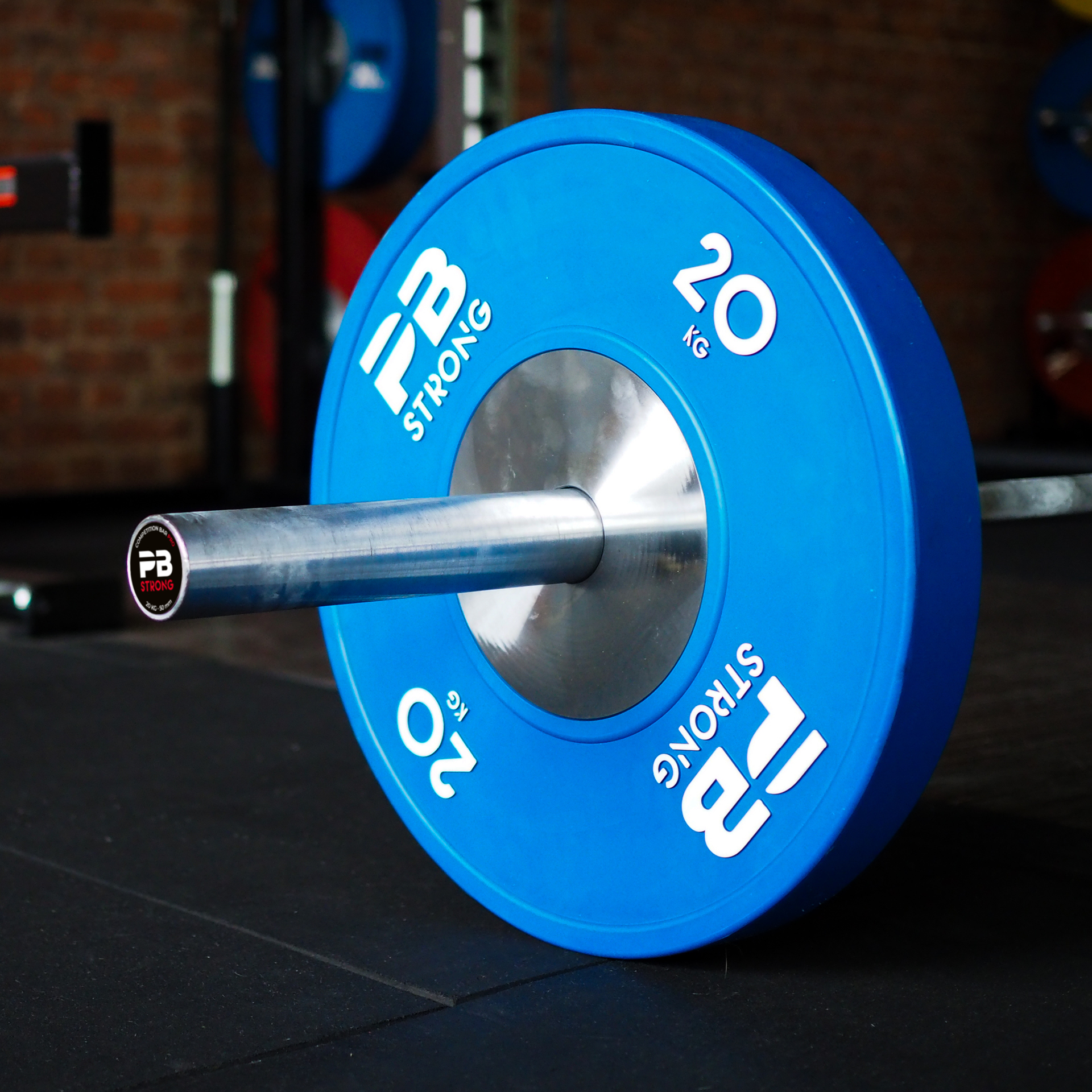 PB Strong Wettkampf Hantelscheibe (Stk) Blau 20 kg