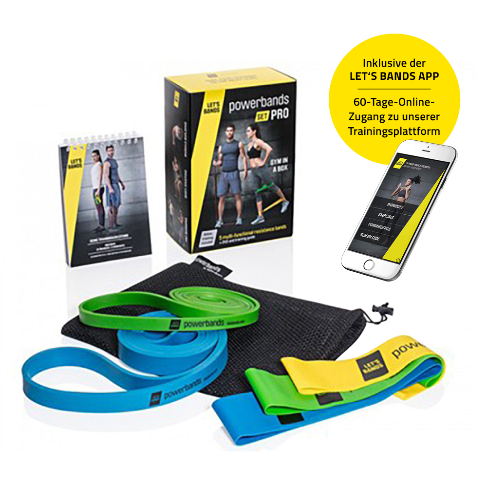Let's Bands powerbands Set Pro