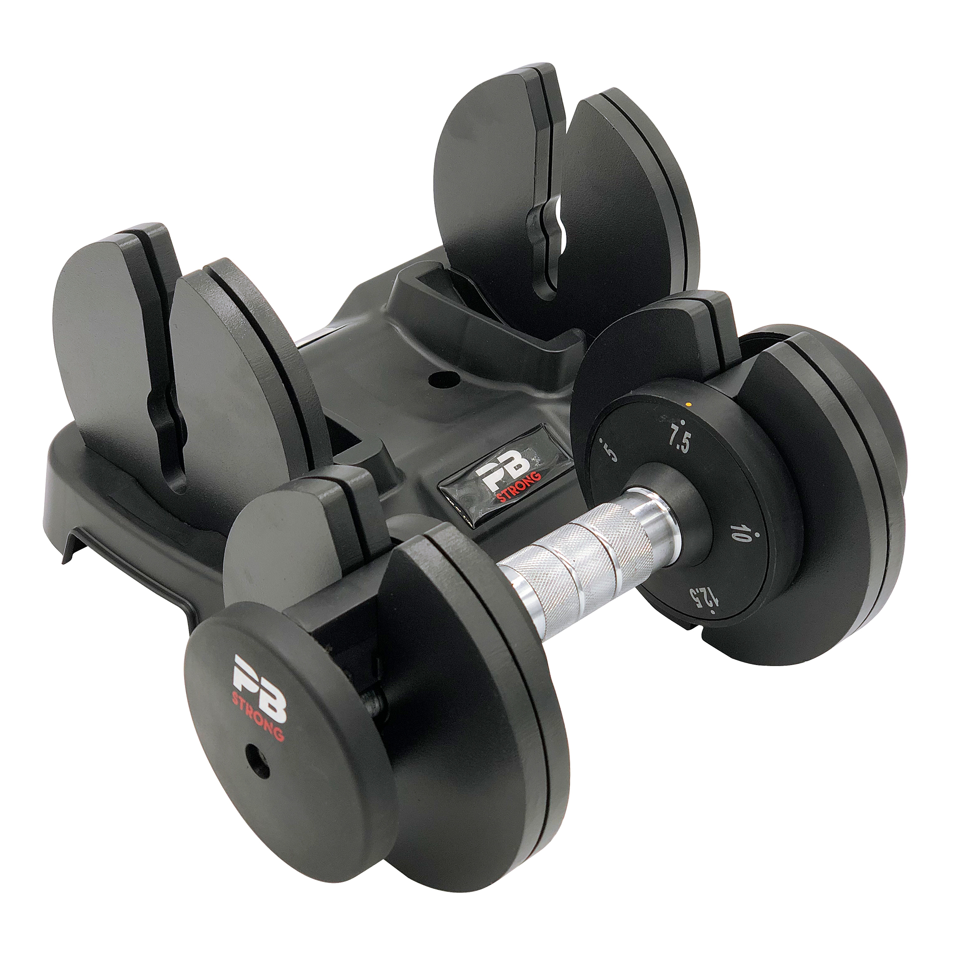 Core home fitness large adjustable dumbbells stand