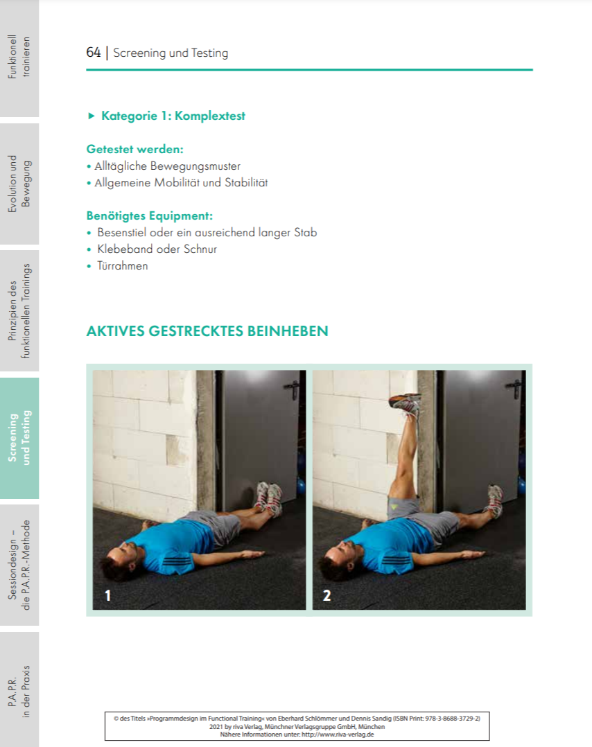 Programmdesign im Functional Training (Buch) 