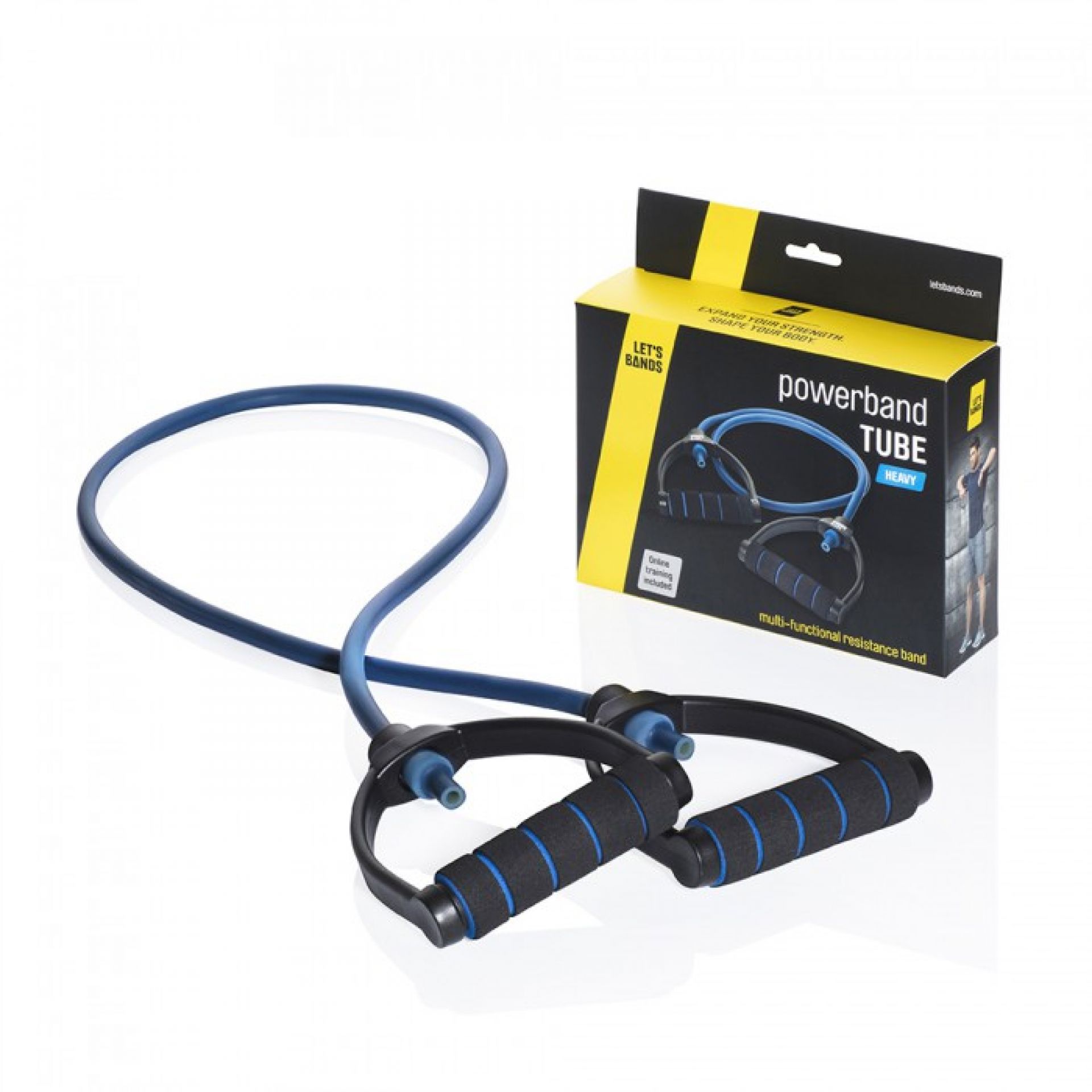Lets Bands Mini Powerband Verde - Fascia Elastica Per Allenamento, Resistenza Media Per Fitness